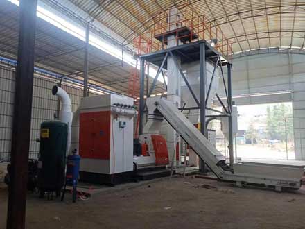 云南時(shí)產(chǎn)10噸90kw粉碎系統(tǒng)生產(chǎn)線