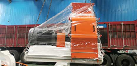 37KW水滴型粉碎機全圓混合機發(fā)貨內蒙古