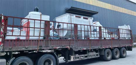 強福機械飼料設備55kw粉碎系統發貨