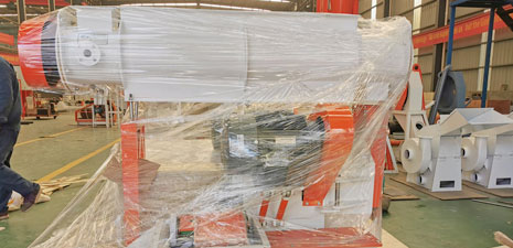 SZLH 250飼料顆粒機、電控箱及輸送機已運往哈薩克斯坦